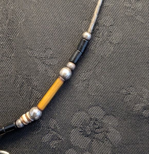 Vintage Native American Genuine Sterling Silver Dreamcatcher Pendant Necklace - Picture 4 of 12